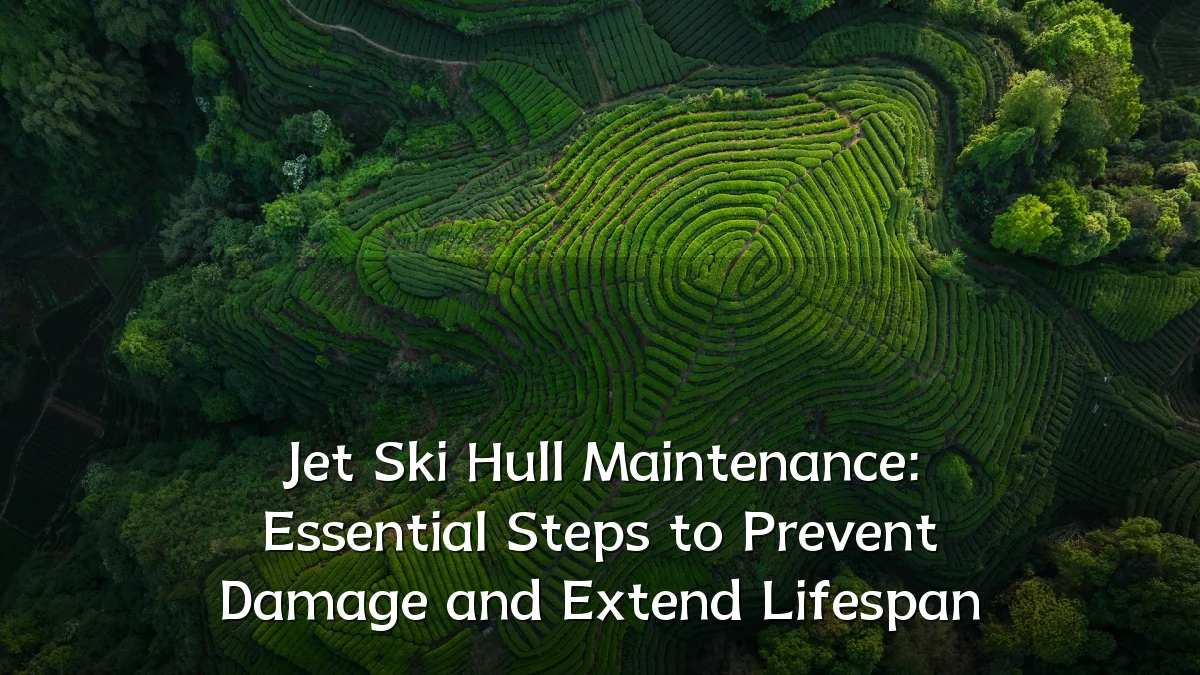 Jet Ski Hull Maintenance: Essential Steps to Prevent Damage and Extend Lifespan