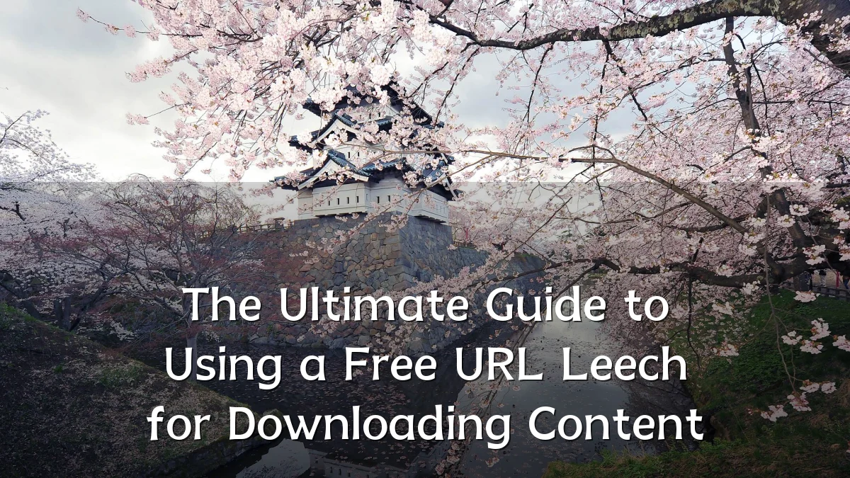 The Ultimate Guide to Using a Free URL Leech for Downloading Content